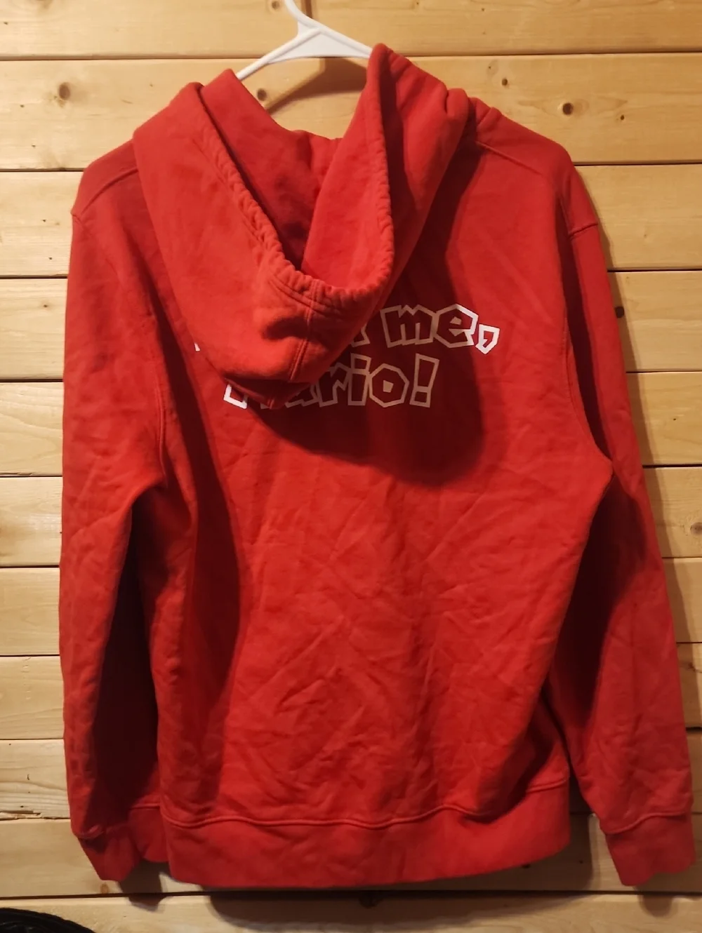 Levis Super Mario Hoodie Nintendo Power Size Small 80's